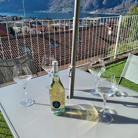View And Private Covered Parking Space- La Terrazza Di Jo Mandello del Lario
